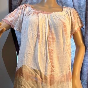 Forever 21 boho style beach cover up dress size M